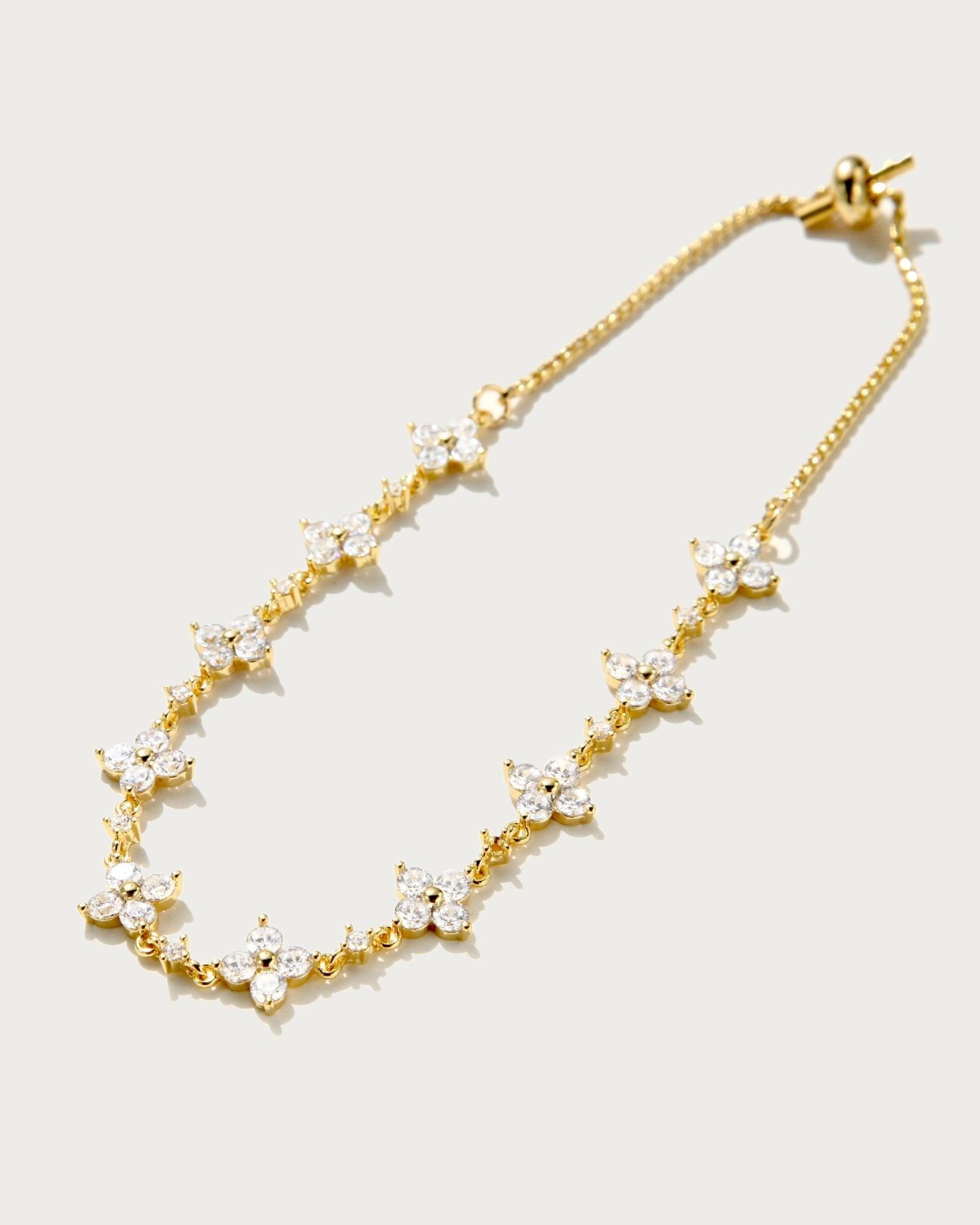Sparkle Clover Bracelet - En Route Jewelry