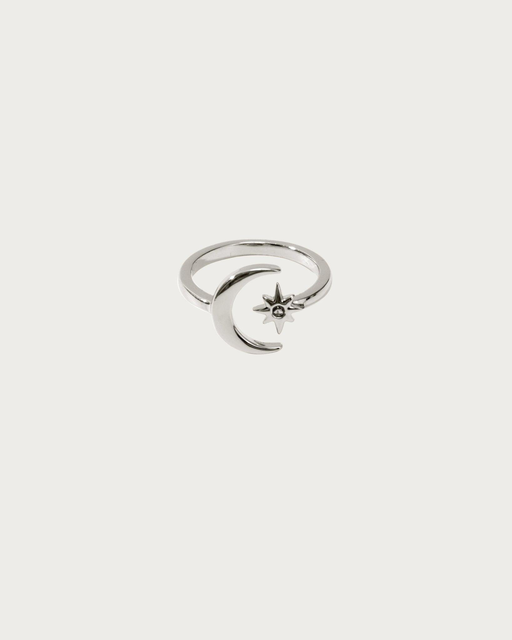 Star & Moon Ring - En Route Jewelry