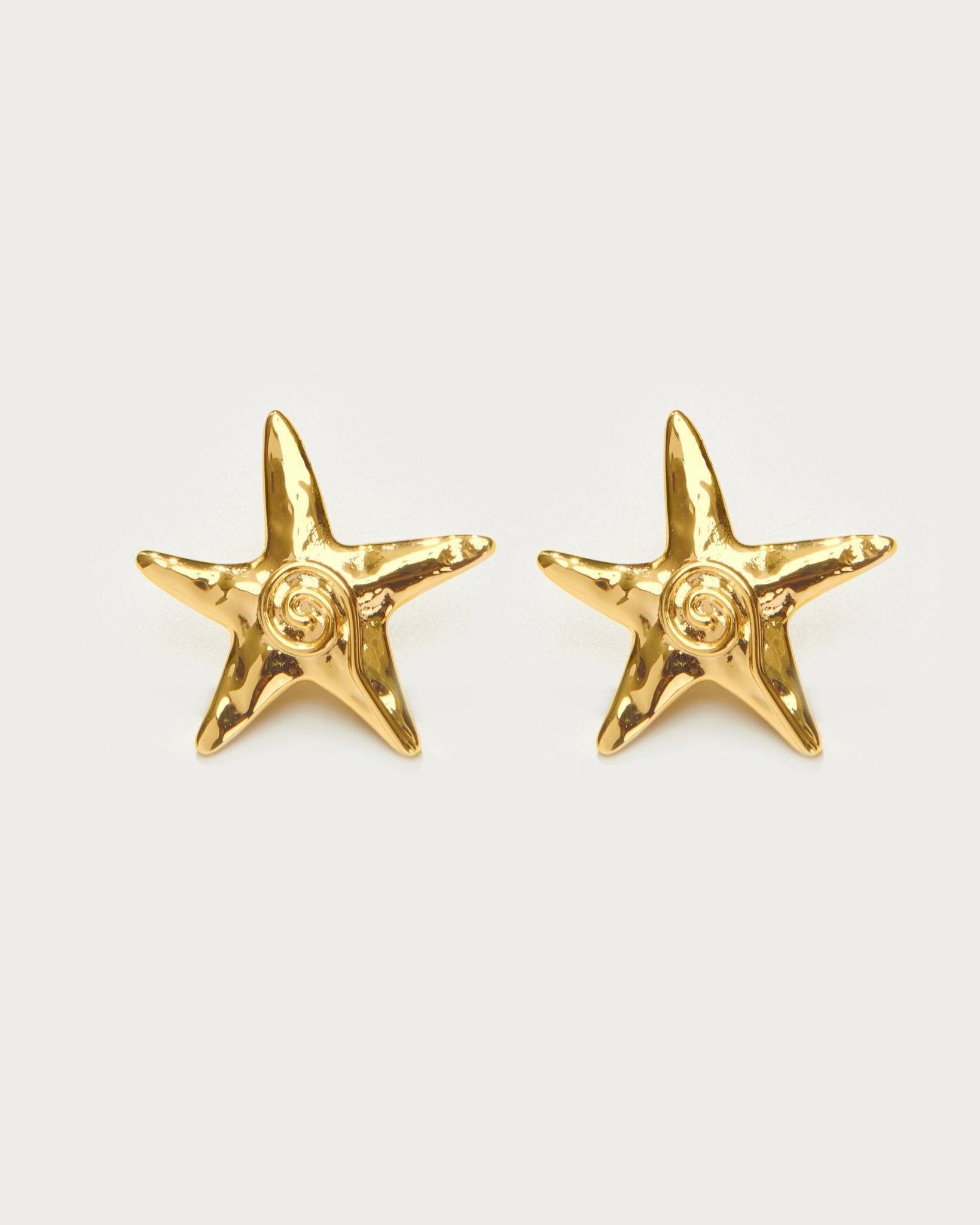 Starfish Stud Earrings - En Route Jewelry