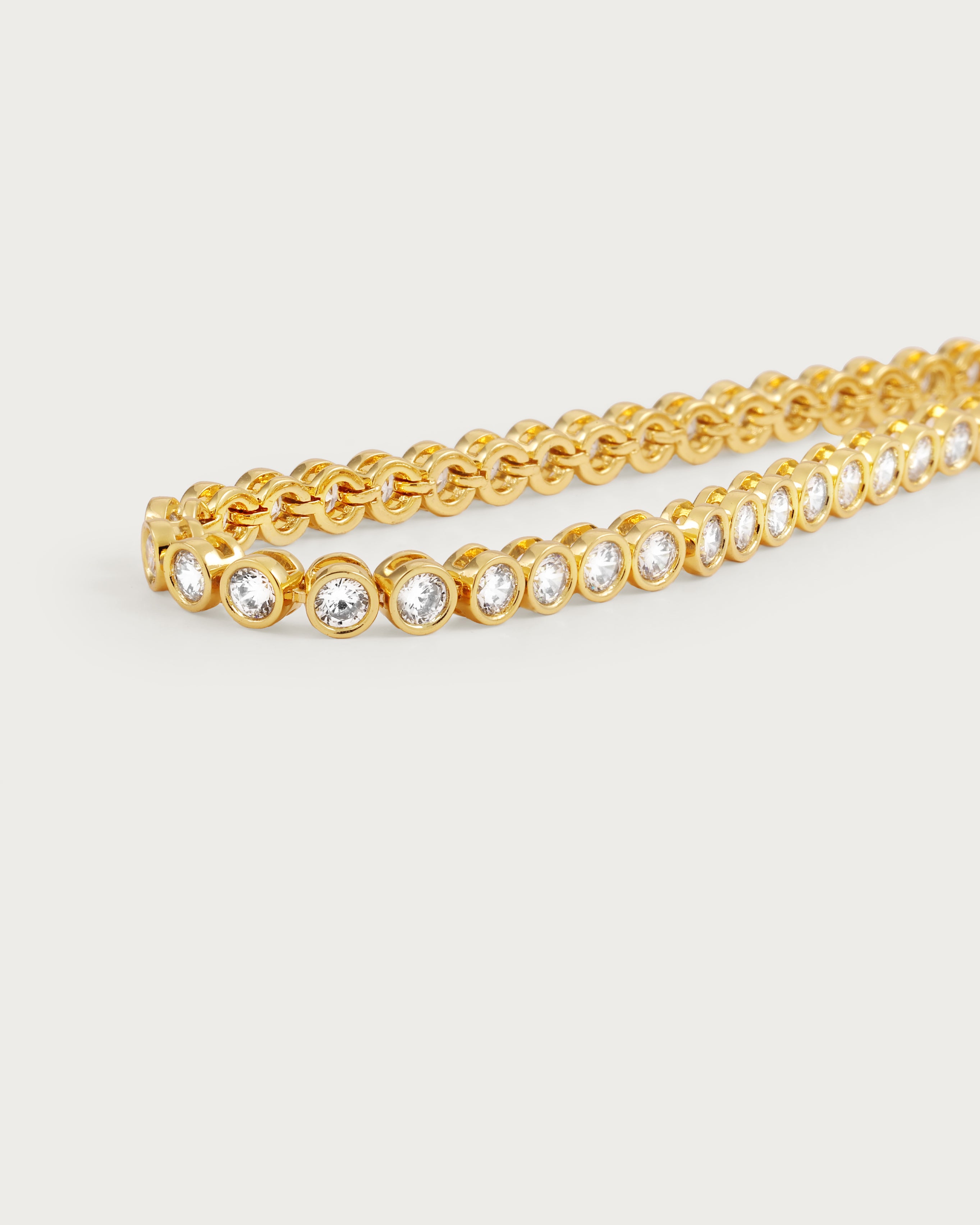 Tennis Bracelet in Gold