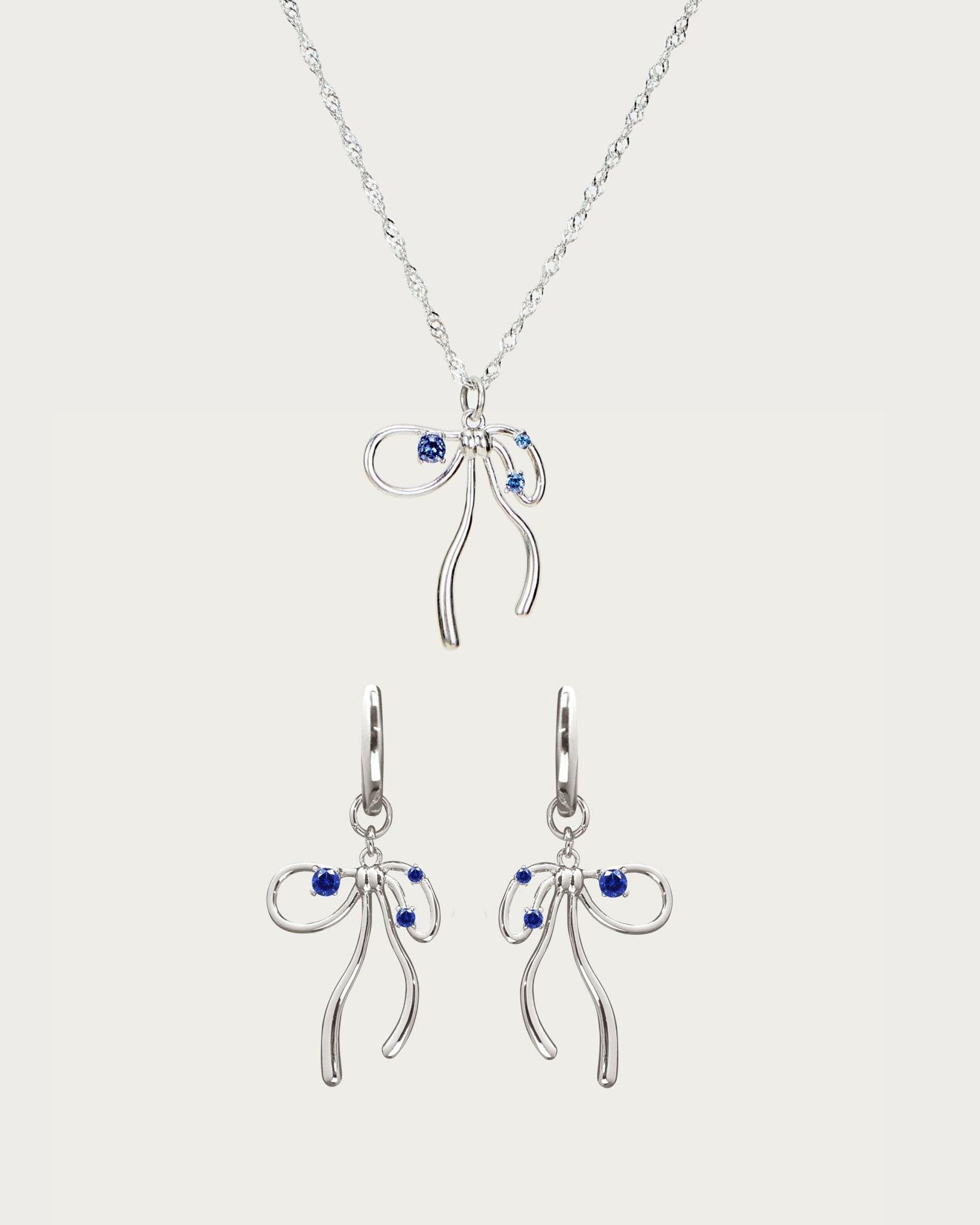 The Miffy Necklace & Earrings Set - En Route Jewelry