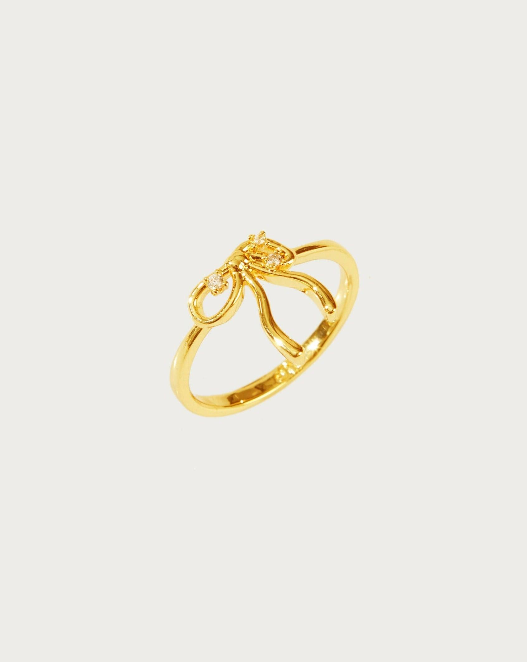 The Miffy Ring in Gold - En Route Jewelry