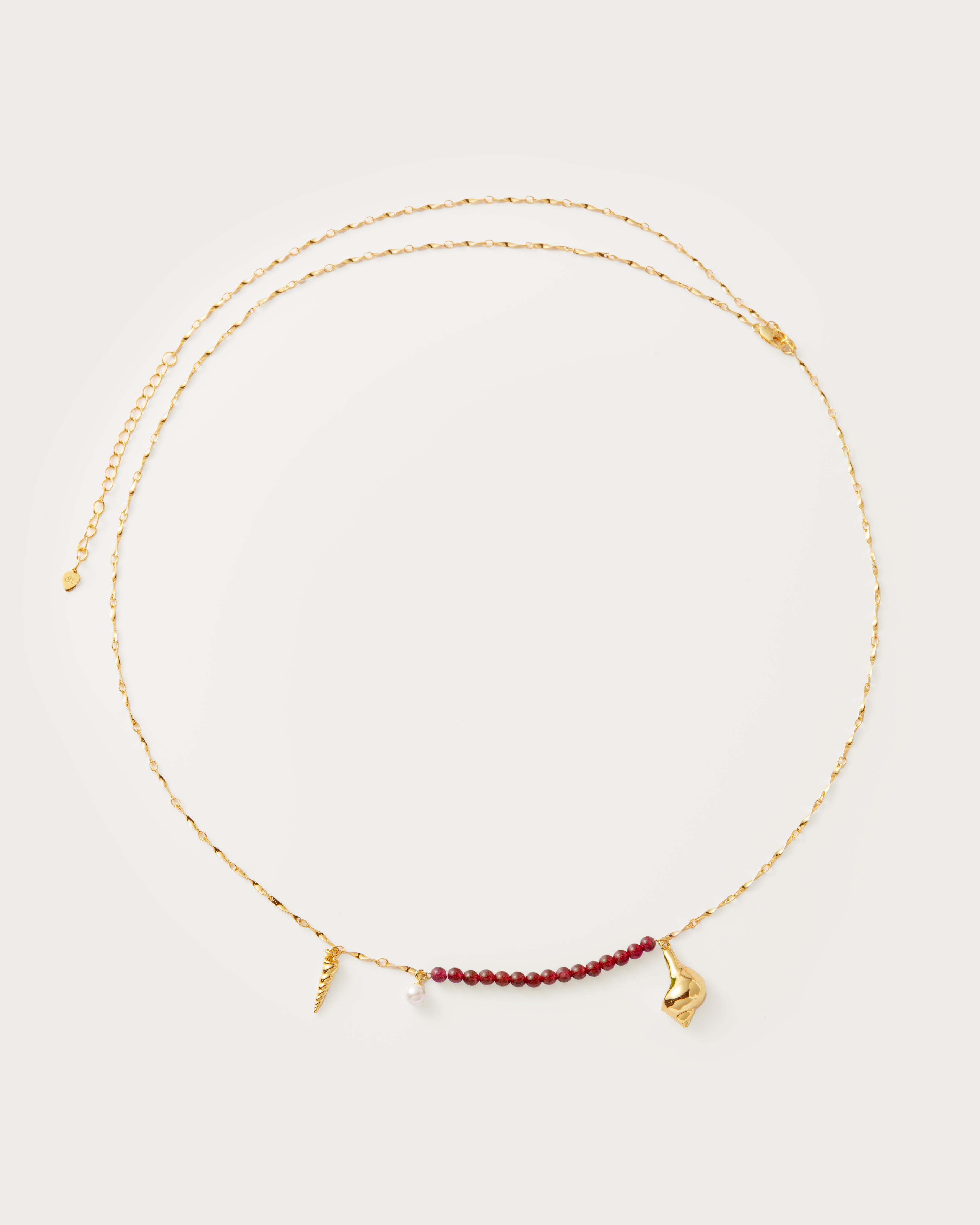 The Siren Waist Chain in Rouge - En Route Jewelry