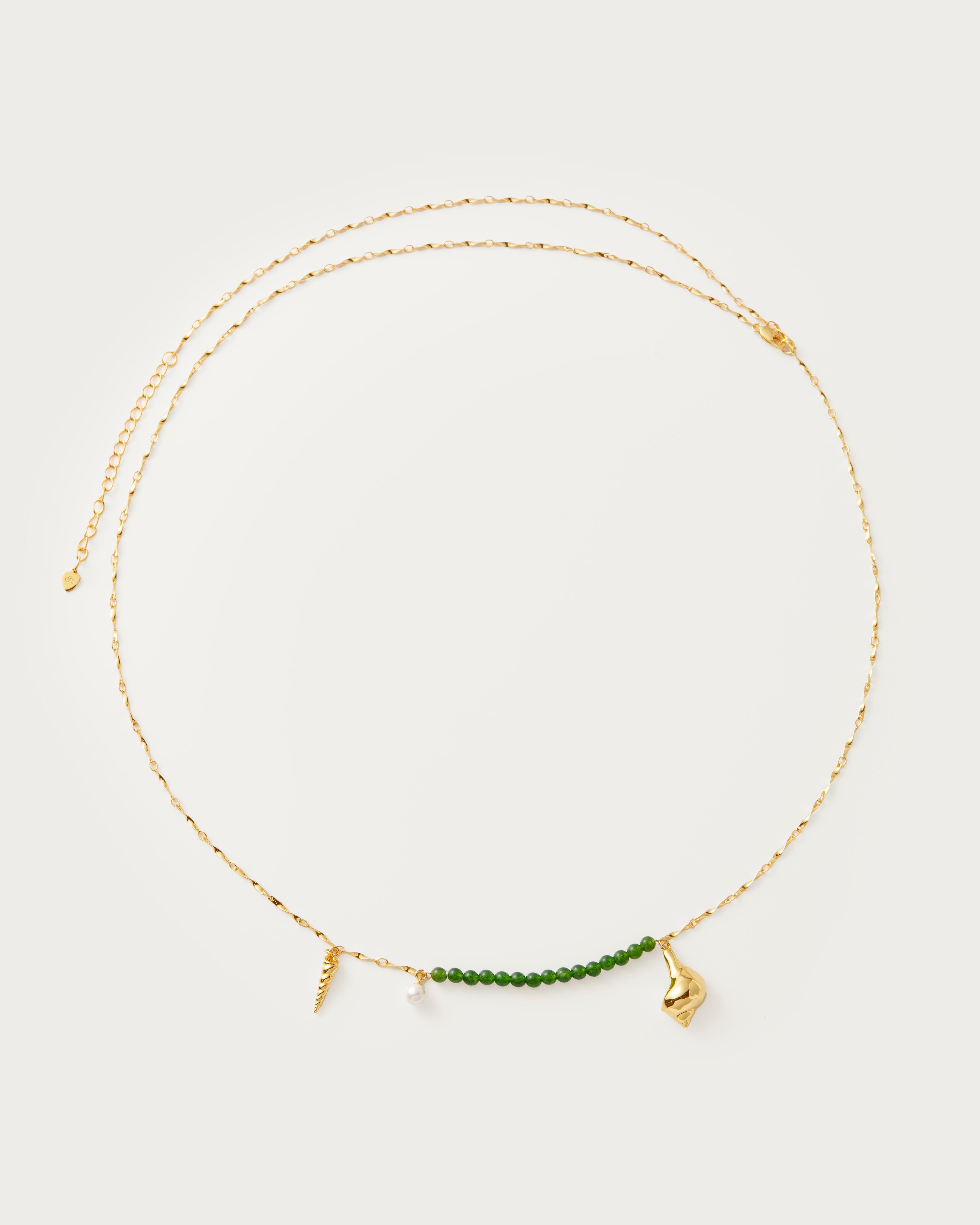 The Siren Waist Chain in Vert - En Route Jewelry