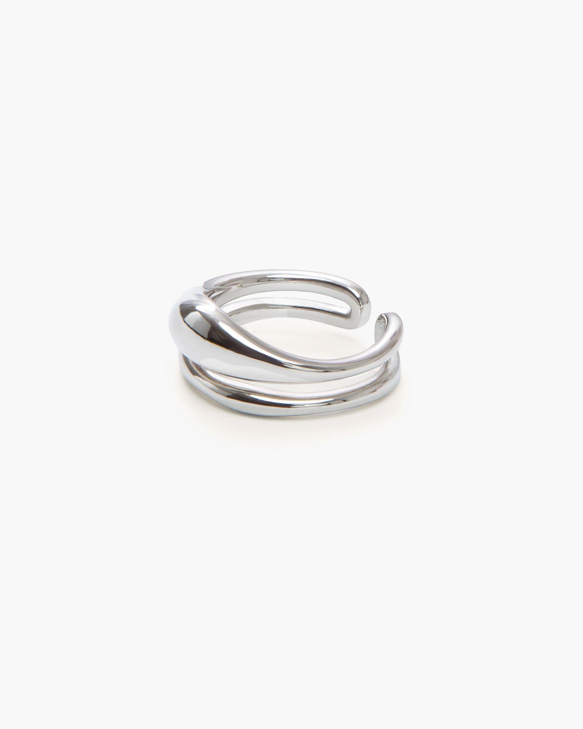 Twin Molten Ring - En Route Jewelry
