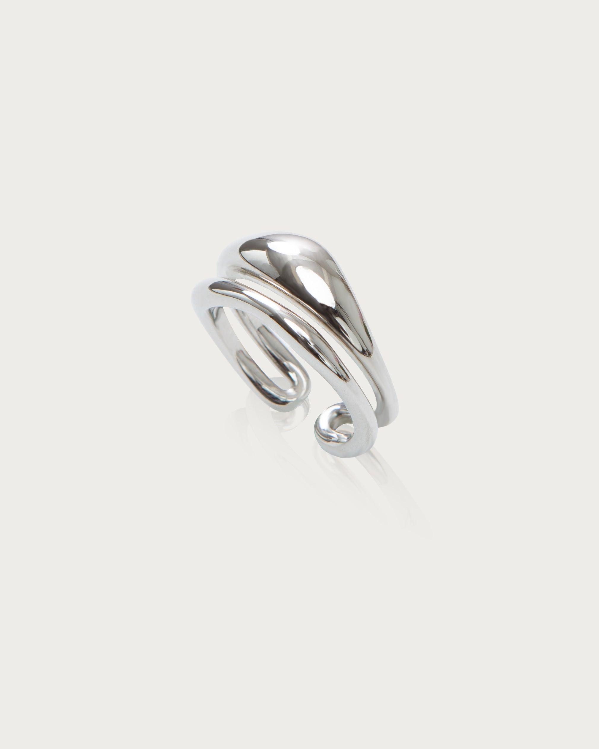 Twin Molten Ring - En Route Jewelry