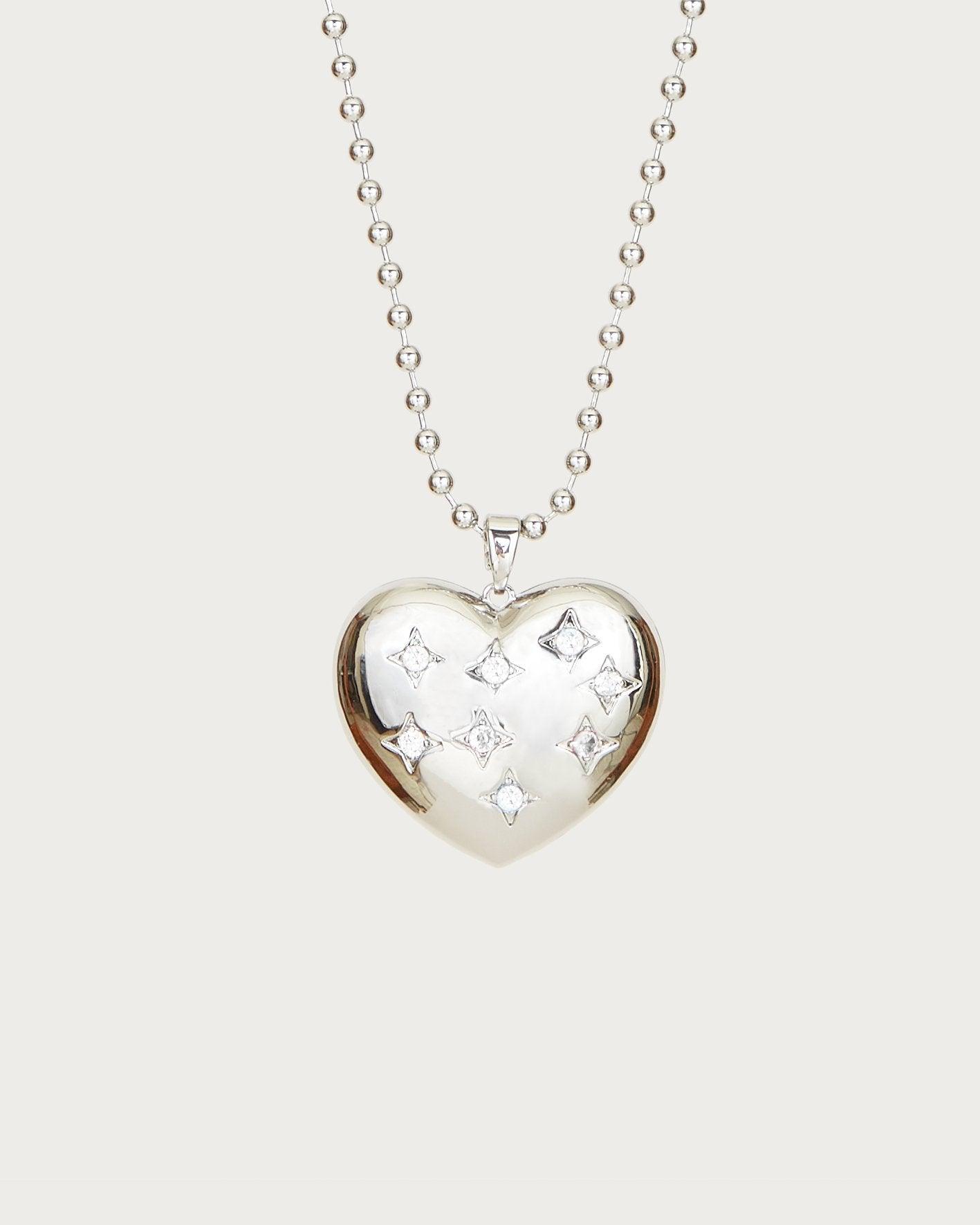 Twinkle Heart Necklace - En Route Jewelry