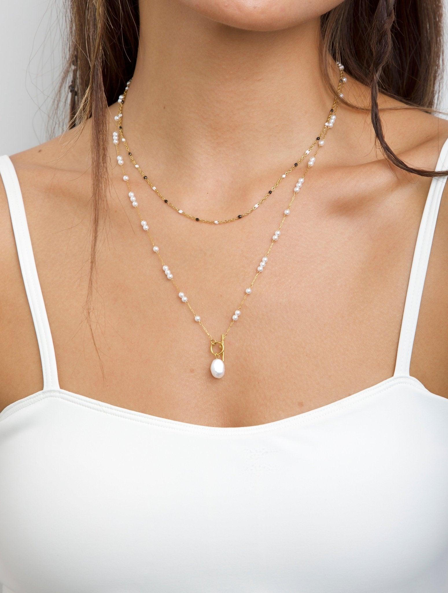 Vanna Pearl Necklace - En Route Jewelry