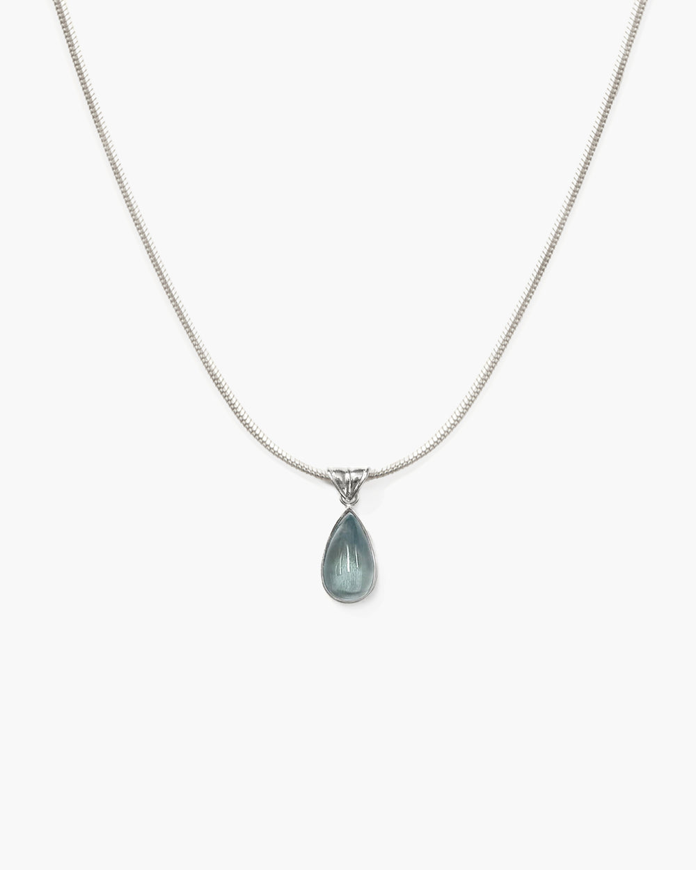 Waterdrop Necklace in Marine Blue