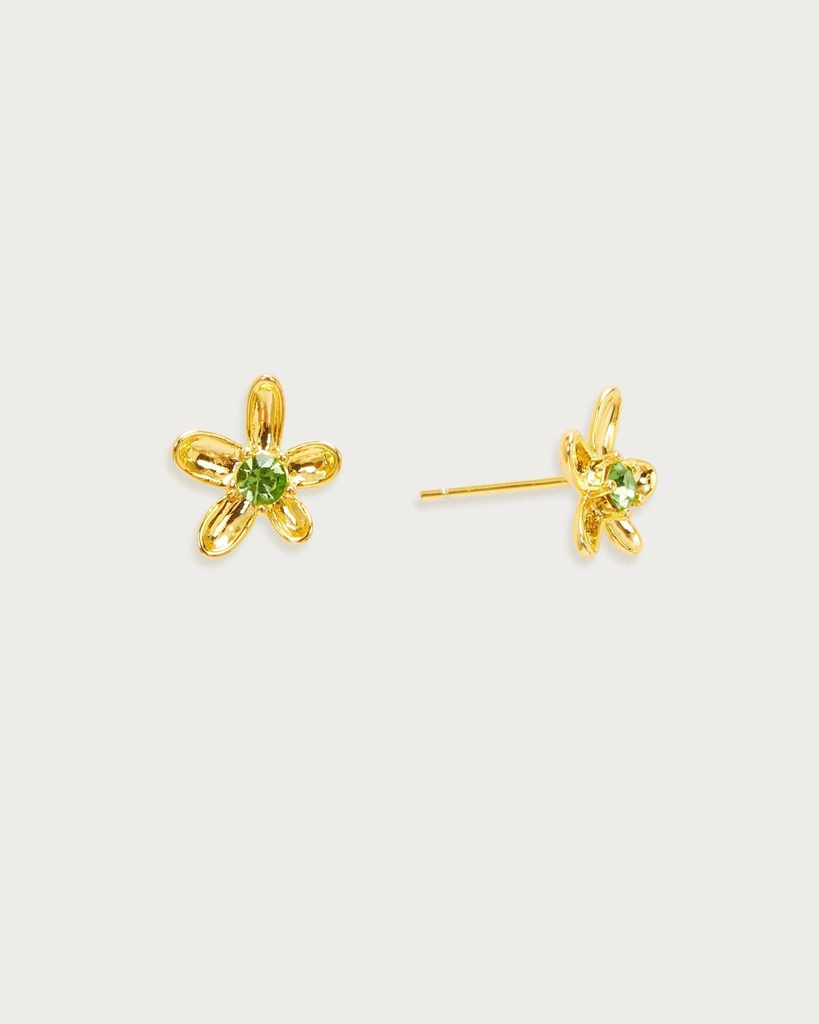 Wild Bloom Stud Earrings - En Route Jewelry