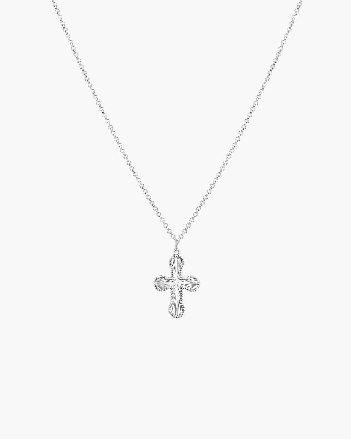 Mini Cross Pendant Necklace