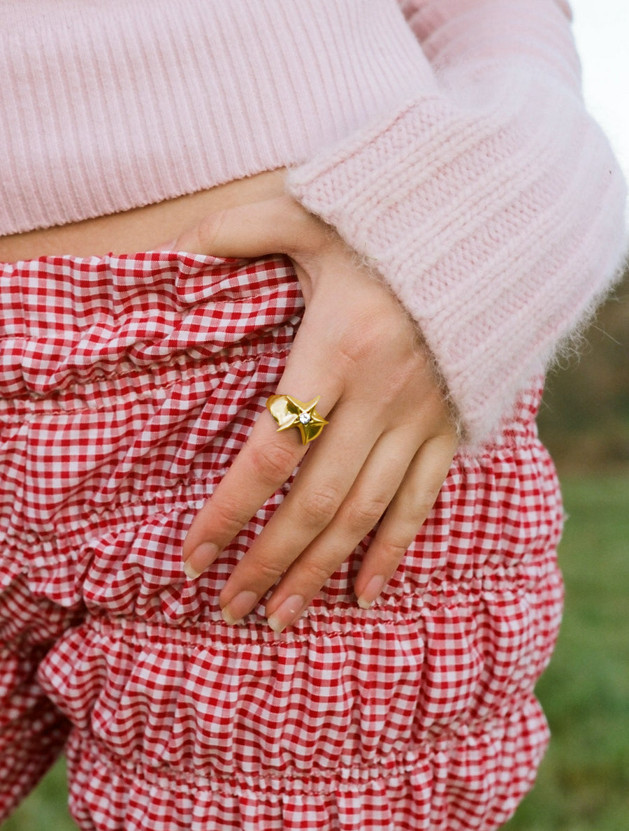 The Lissie Ring in Gold