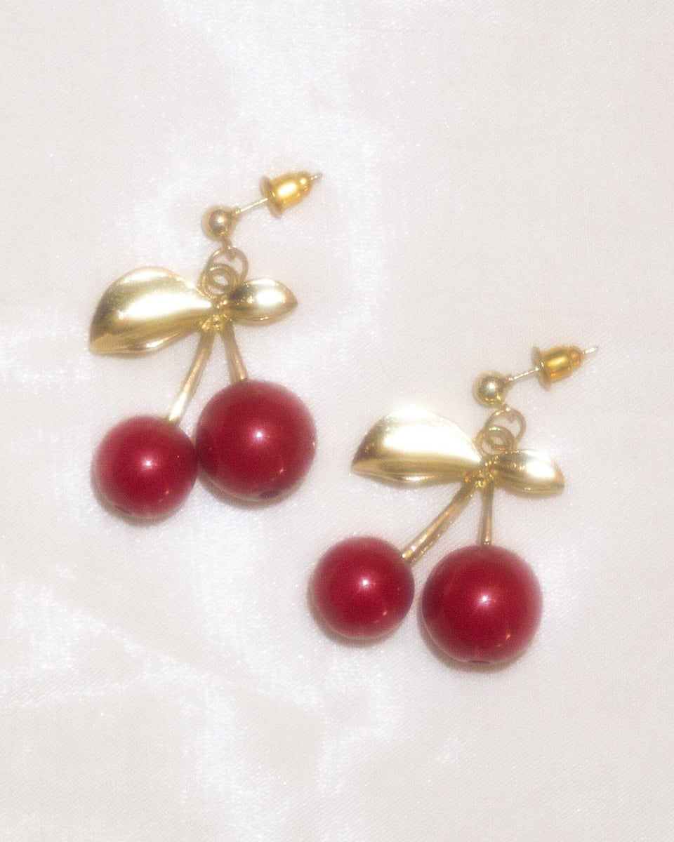 Cherry Bomb Earrings | En Route Jewelry