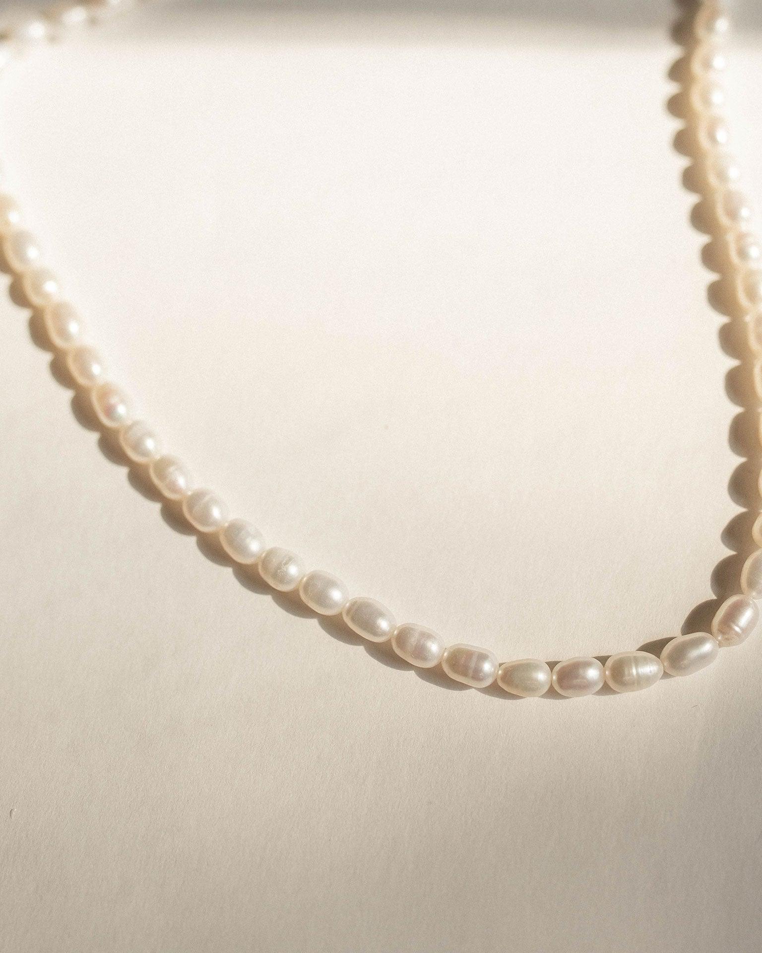 Natural Pearl Chain Necklace - En Route Jewelry