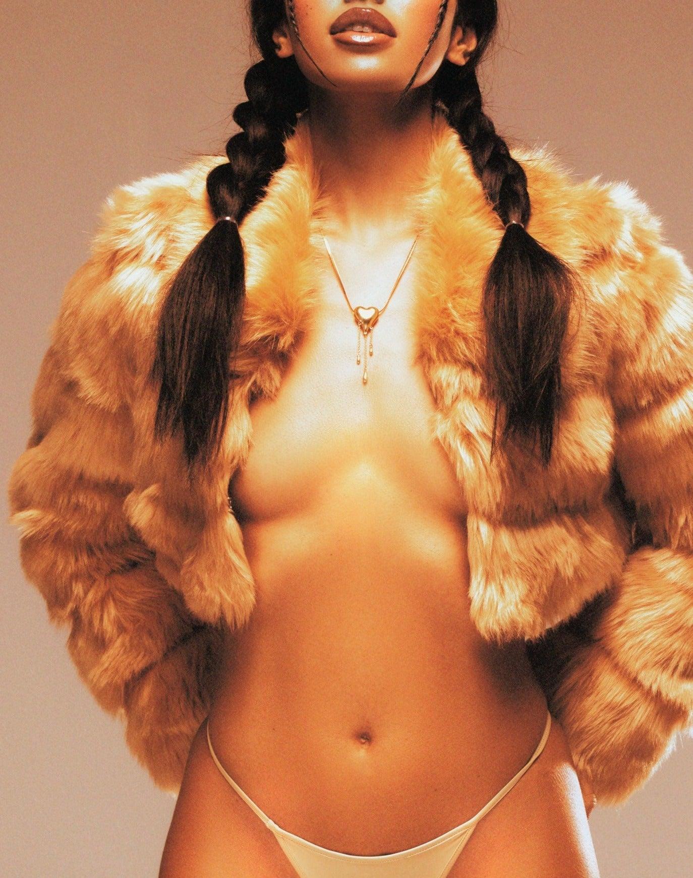 Venom’s Golden Drip Heart Necklace - En Route Jewelry